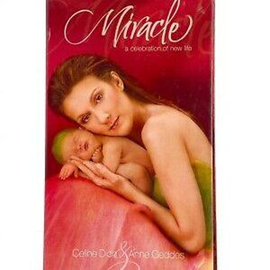 🎵Celine Dion&Anne Geddes "Miracle" Long Box Gift Music CD+DVD+Photo